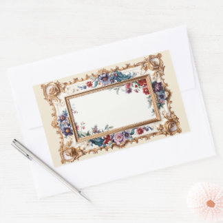 Floral Victorian Style BookPlate