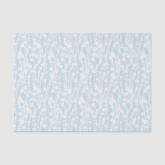 Floral Vines (Blue) Tissue Paper
