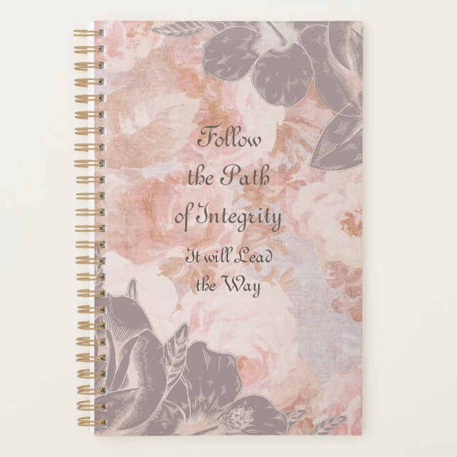 Floral Vintage Business Planner (Front)