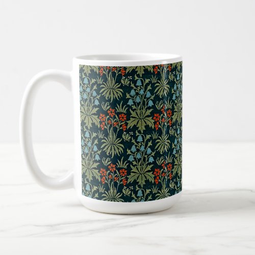 Floral Vintage Carnation Bluebell John Henry Dearl Coffee Mug