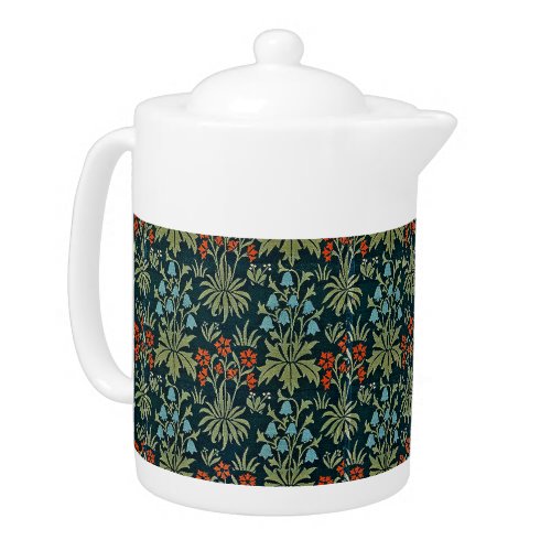 Floral Vintage Carnation Bluebell John Henry Dearl Teapot