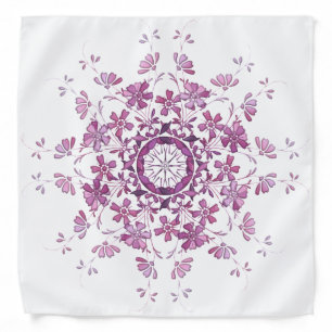 floral vintage element bandana