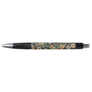 Floral vintage pattern pen