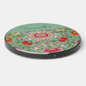 FLORAL VINTAGE PATTERN WIRELESS CHARGER  (Front 2)
