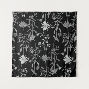 Floral vintage: seamless invitation background. tapestry