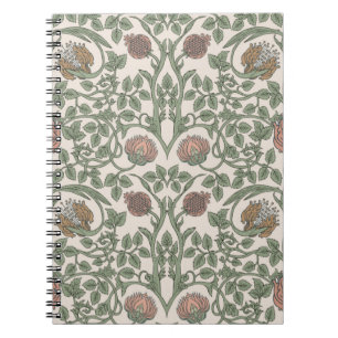 Floral vintage seamless pattern. Enchanted Vintage Notebook