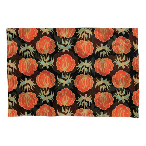 Floral Vintage Seamless Pattern Pillow Case