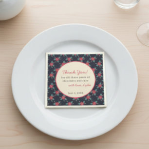 Floral Vintage Thank You Napkins