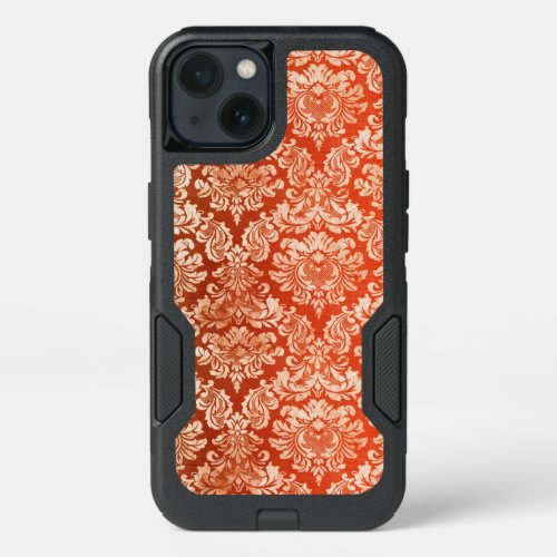 Floral vintage wallpaper background iPhone 13 case