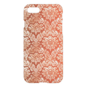 Floral vintage wallpaper background iPhone SE/8/7 case