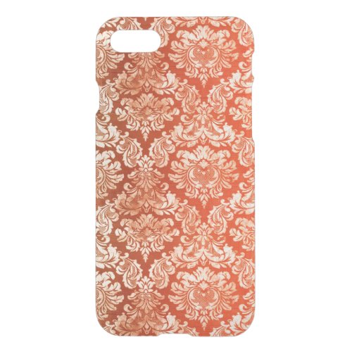 Floral vintage wallpaper background iPhone SE87 case