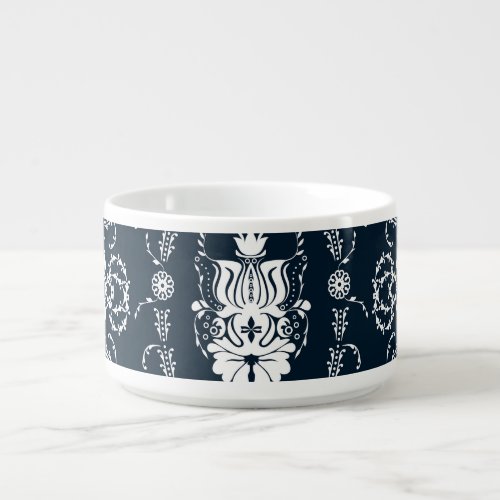 Floral Vintage Wallpaper Seamless Background Bowl