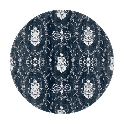 Floral Vintage Wallpaper Seamless Background Cutting Board