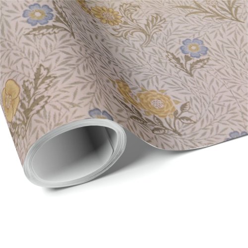 Floral Vintage William Morris Powdered Wallpaper W Wrapping Paper