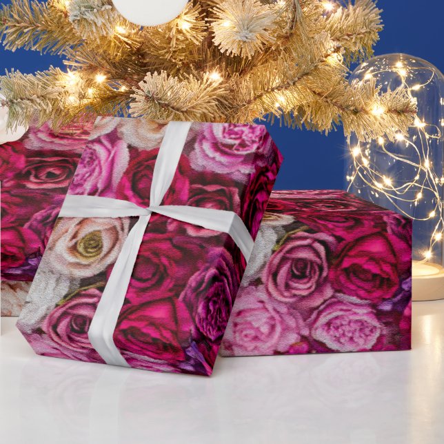 Floral Vintage Wrapping Paper (Holidays)