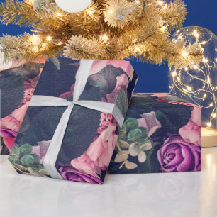 Floral Vintage Wrapping Paper