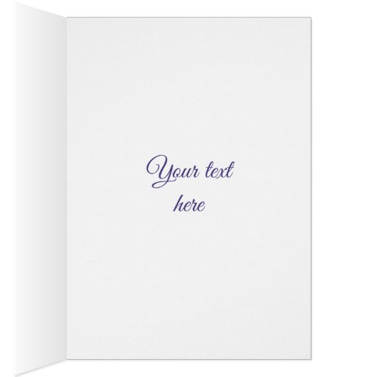 Floral violet mandala. Greeting. (Inside (Right))