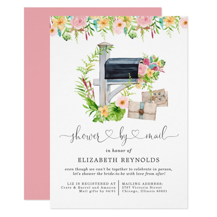 Virtual Wedding Shower Invitations