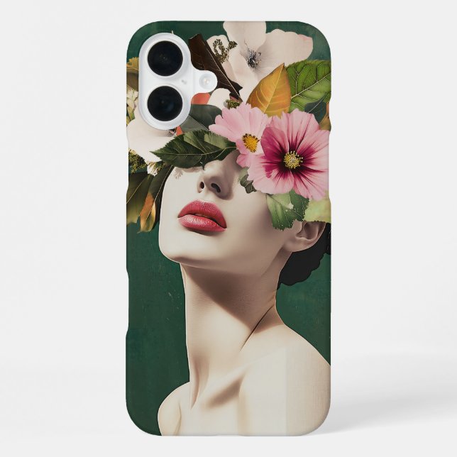 Floral Visions Iphone Case (Back)