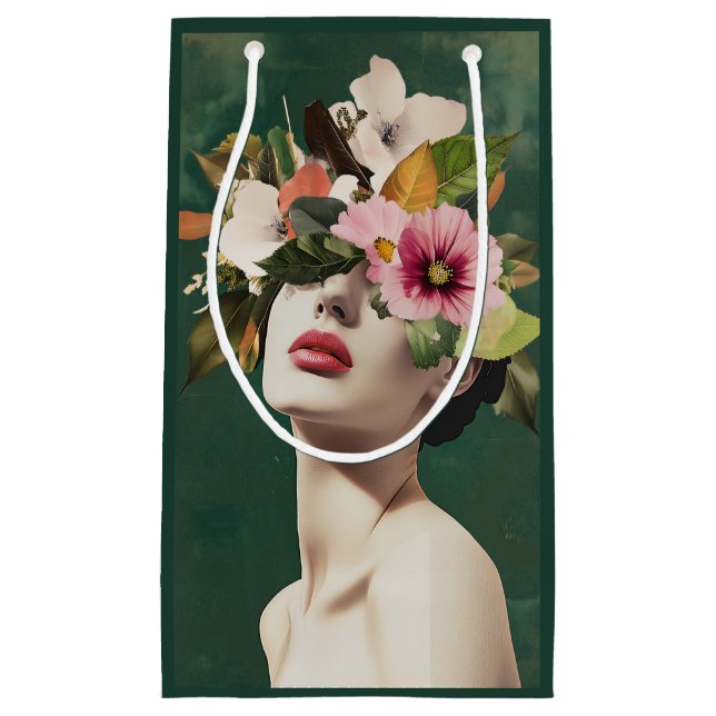 Floral Visions Small Gift Bag (Front)