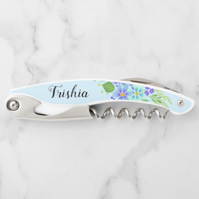 Floral Waiter's Corkscrew (Front)