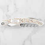 Floral Waiter's Corkscrew<br><div class="desc">This stylish & elegant corkscrew wedding favor gift features gorgeous hand-painted watercolor wildflowers arranged in a lovely pattern perfect for spring,  summer,  or fall weddings. Find matching items in the Boho Wildflower Wedding Collection.</div>