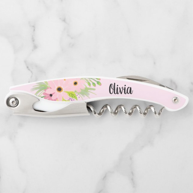 Floral Waiter's Corkscrew (Front)