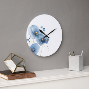 Floral Wall Clock