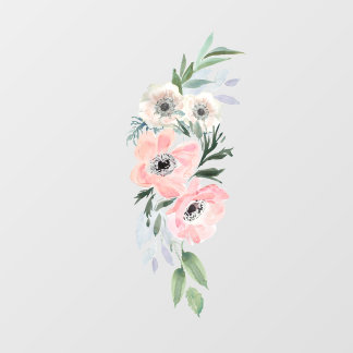 Floral Wall Decal Sticker