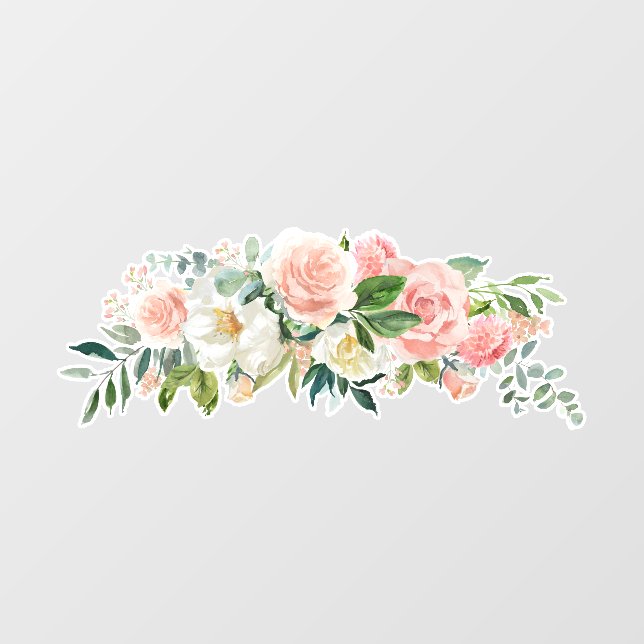 Floral Wall Decal Stickers (Front)
