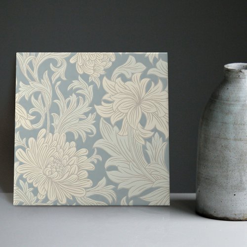 Floral Wall Decor Art Nouveau William Morris Ceramic Tile