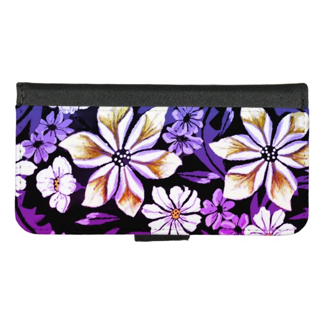 Floral Wallet (Front (Horizontal))