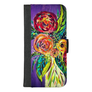 Floral Wallet Case