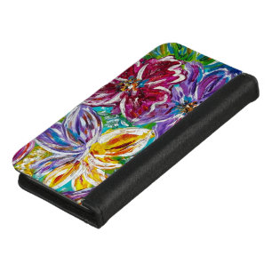 Floral Wallet Phone Case