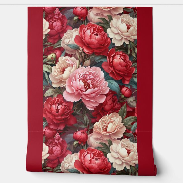 Floral Wallpaper (Unrolling)