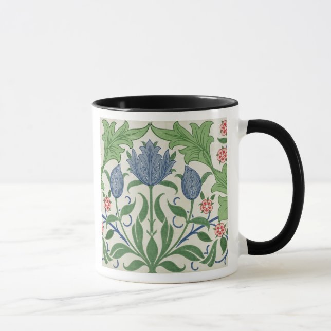 Floral wallpaper design mug (Right)