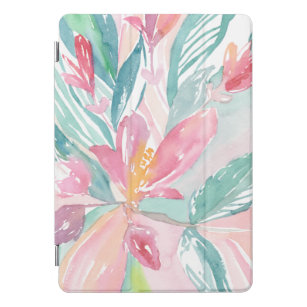 Floral Watercolor Abstract Art Custom iPad Cover