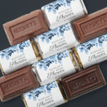 Floral Watercolor Blue Blush Script Bridal Showers Hershey's Miniatures<br><div class="desc">Floral Watercolor Blue Blush Script Bridal Showers Hershey's Miniatures. Featuring watercolor roses, dusty blue and rustic bloom, this can be easily customized for your special occasion such as a baby shower, engagement party, birthday party, anniversaries, family reunions, and any special occasion you have lined up for the months ahead. Edit...</div>