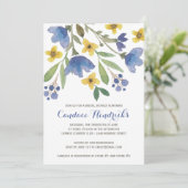 Floral Watercolor | Bridal Shower Invitation (Standing Front)
