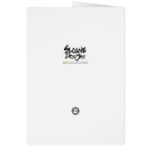 floral watercolor card (Back)