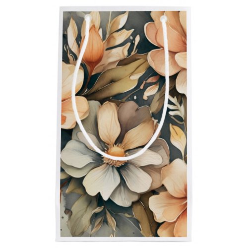 Floral Watercolor Gift Bag
