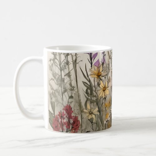 Floral Watercolor Mug