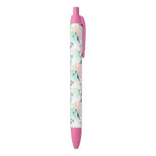 Floral Watercolor Pattern Pen