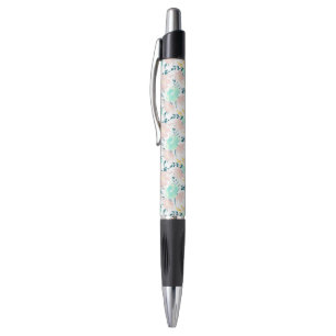 Floral Watercolor Pattern Pen