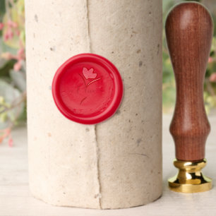 Floral Watercolor Personalized Wax Seal Stamp