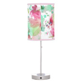 Floral Watercolor Table lamp (Back)