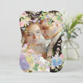Floral Wedding Border Customizable Image (Standing Front)
