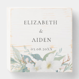 Floral  Wedding Box Geschenkschachtel