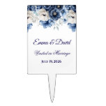 Floral Wedding Cake Topper