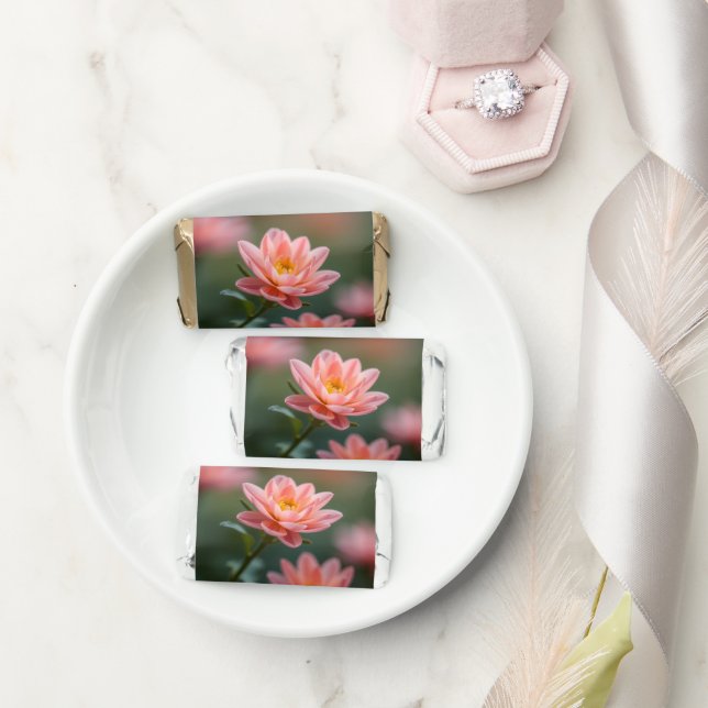 Floral Wedding Chocolate Hershey's Miniatures (Wedding)